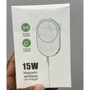 Magnetic Car Wireless Charger Magsafe 15W Qi Fast Charging Mount iPhones12Series